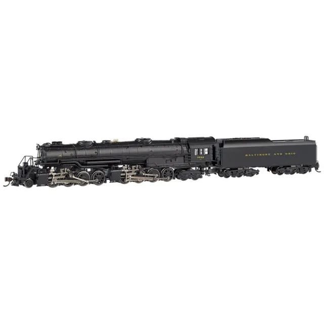 Bachmann 80854 B&O #7628 Later Small Dome DCC Sound Steam Locomotive N Scale