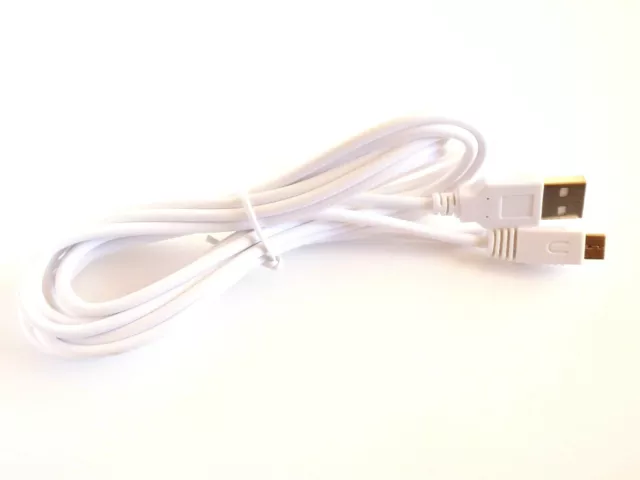 1x USB-Ladekabel für Nintendo Wii Wii U Controller Stromkabel 3m Länge