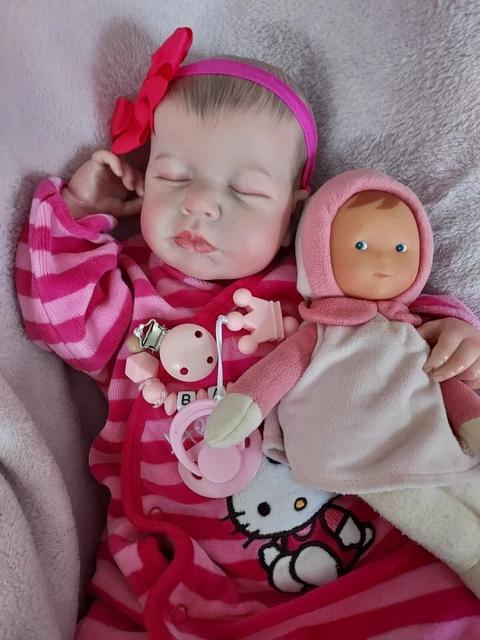 Bébé Reborn 50 Cm Fait Main - Poupon Réaliste En Silicone - Neuf