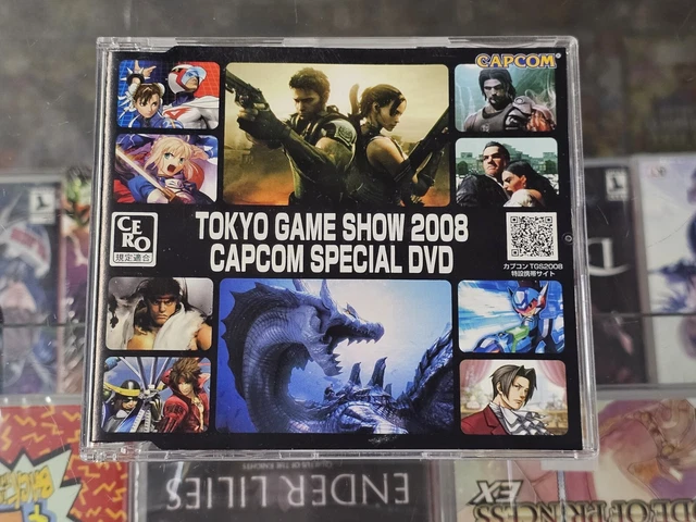 TOKYO GAME SHOW 2008 Capcom Special DVD Promo Street Fighter Resident ...