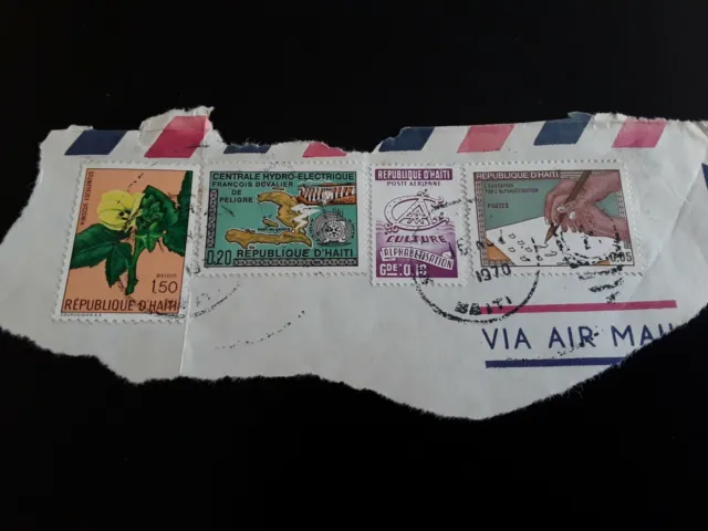 Timbre lot République d'Haïti  1970