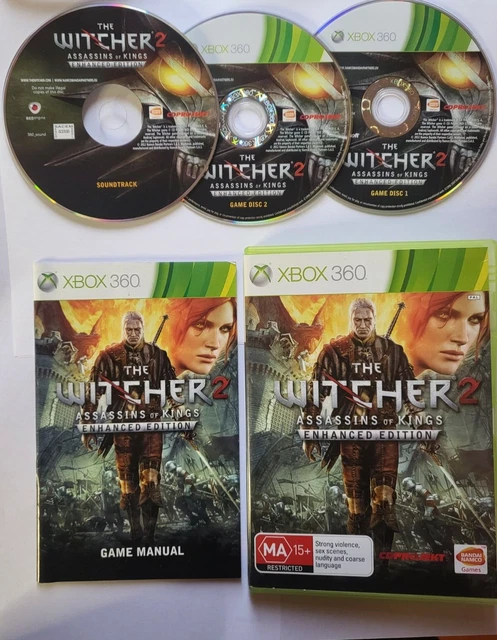 The Witcher 2: Assassins of Kings Enhanced Edition Boxed XBOX 360 PAL  *Complete*