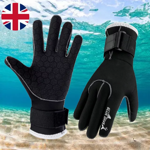 3MM Neoprene Wetsuit Gloves Swim Diving Scuba Surf Snorkeling Cold-Proof Gloves