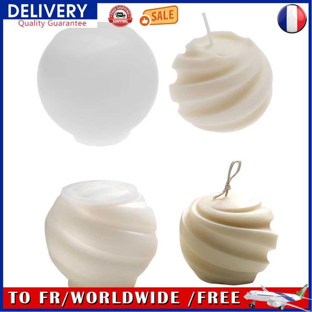 3D Silicone Spherical Scented Aromatherapy Candle Mold DIY Crafts Making Tools
