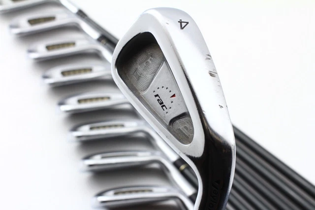Taylormade RAC 3/4 fers flex rigide FCM 6.0 tige acier volée main droite