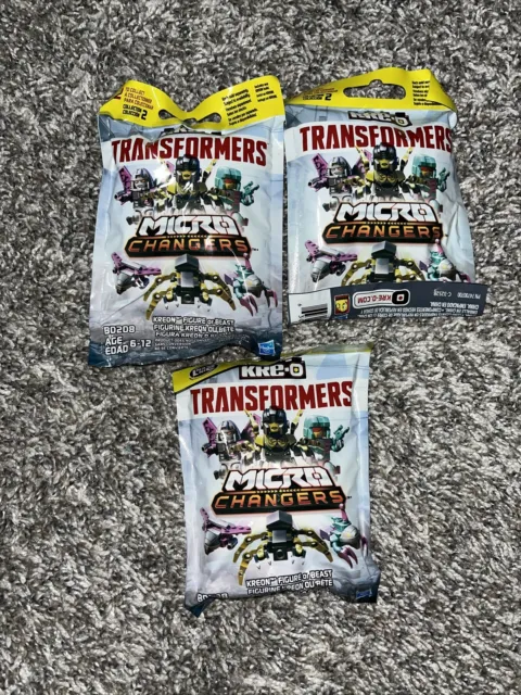 Transformers Kre-o Micro Changers Collection Lot Of 10 Some Sealed