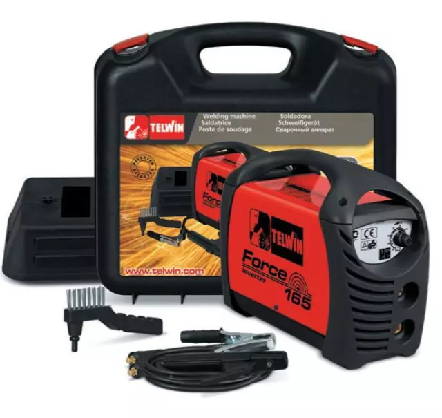 TELWIN Force 165 Soudeuse Inverter+Trousse+Val.plast