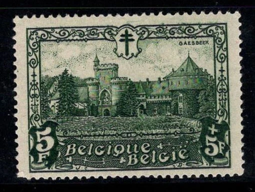 Belgique 1930 Mi. 297 Neuf ** 80% 5 fr, tuberculose, monuments