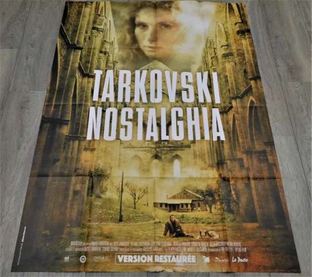 Nostalghia French Movie Poster 47"63" Andrei Tarkovski 1983 RR2017