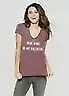 NWT Juniors Women's Wine Be My Valentine T-Shirt Tacos Are My True Love XS S L