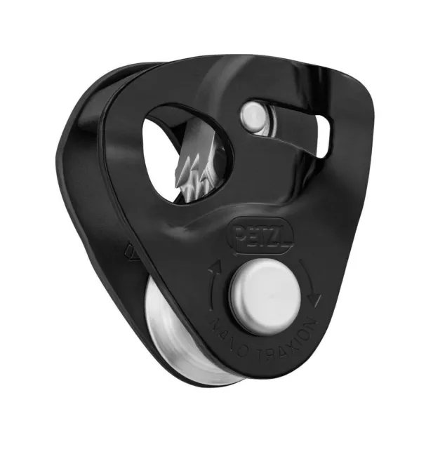 Petzl  NANO TRAXION Progress Capture Pulley Black