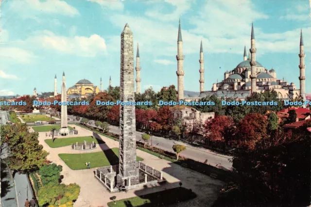 D039838 Turkey. Istanbul. Sultan Ahmet Mosque. Blue Mosque. Panorama Turizm ve T