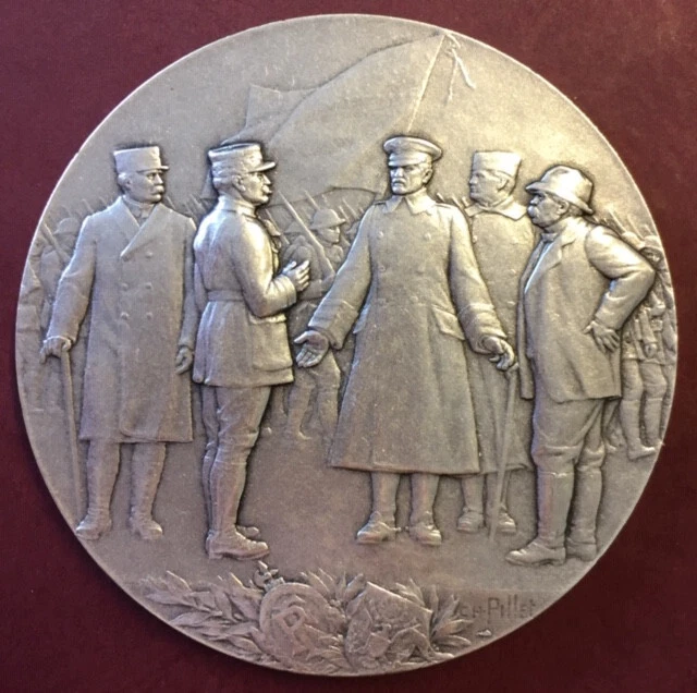 1-MÉDAILLE--PREMIÈRE GUERRE MONDIALE les emblème Français-Liberté