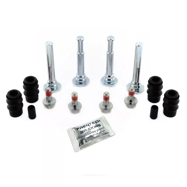 2x Front Brake Caliper Guide Slider Pin Kits For Toyota Avensis T27 (2008-2016)