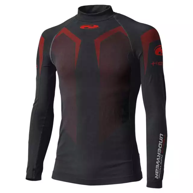 HELD 3D-Skin Warm Top Funktionshemd schwarz-rot