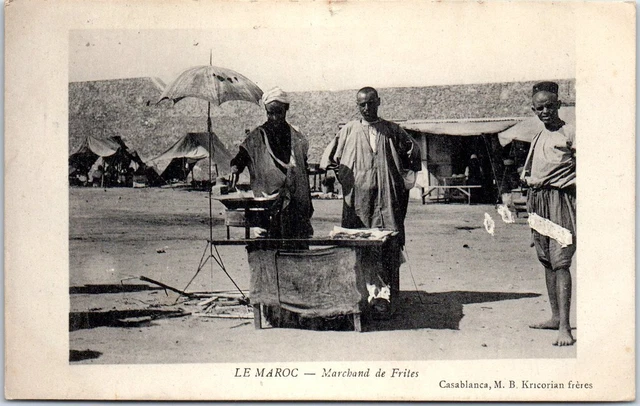 MAROC SCENES ET TYPES  carte postale ancienne/REF -VP8116
