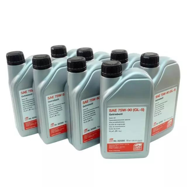 8 Olio per Ingranaggi Litro Febi BILSTEIN 32590 75W90 Api GL-5 BMW Opel Ford VW
