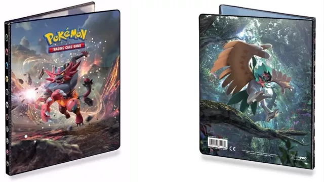 Pokemon Sammelalbum UP 4 Pocket Portfolio Fuegro & Silvarro 80 Karten NEU