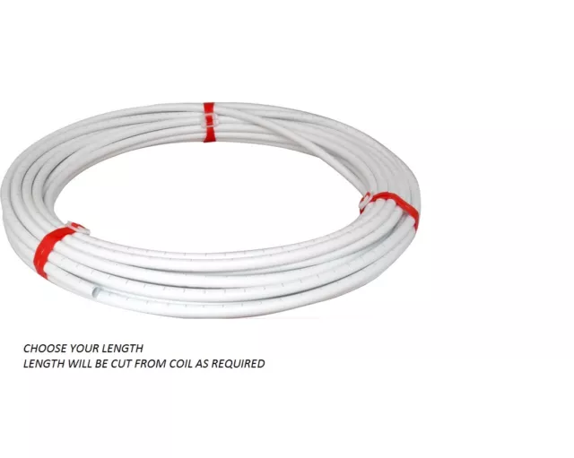 White Barrier Pex Pipe Pushfit/ Speedfit Type Pipe/Water/Diy/Plumbing