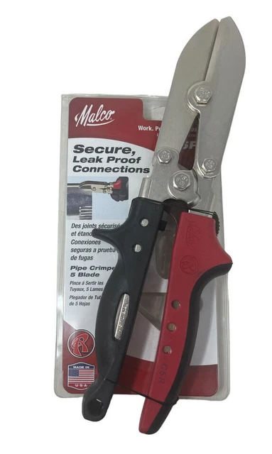 Malco C5R 5-Blade Pipe Crimper NEW