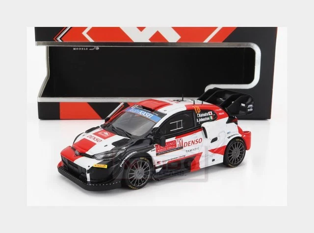 Toyota GR Yaris Rally1 2025 Rally Monte Carlo #18 T.Katsuta / A.Johnston Effect (Diecast Car Toyota GR Yaris Rally1 2025 Rally Monte Carlo #18 T.Katsuta / A.Johnston Effect (Diecast Car
