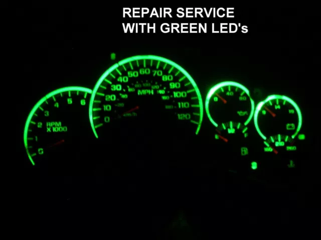 03-07 GM Chevrolet Silverado Sierra Instrument Gauge Cluster FULL REPAIR SERVICE