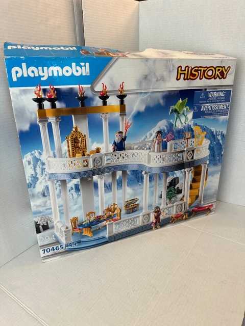 RARO PLAYMOBIL PALACIO de Historia de los Dioses Griegos Olimpo