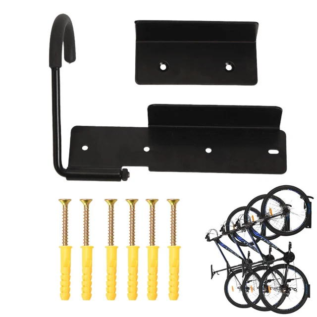 Bicycle Cycling Wall Mount Hook Hanger Garage Storage Holder Rack Bike Stand
