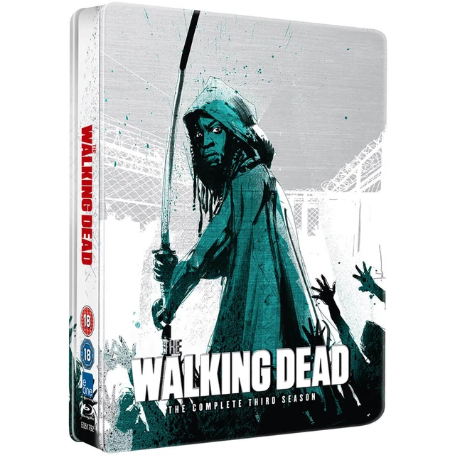 THE WALKING DEAD Season 3 (Jock Limited Edition Steelbook - Thick) [Blu