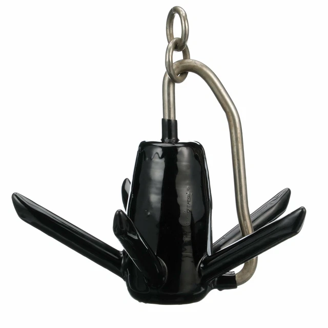 Seachoice 41460 Richter Anchor, for Boats Up to 18 Feet in Length, Weighs 18 ... Seachoice 41460 Richter Anchor, for Boats Up to 18 Feet in Length, Weighs 18 ...