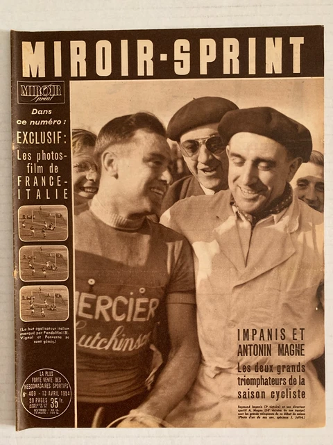 Le Miroir Des Sports N°903 – 4 Août 1936 – Sylvère Maes Et Antonin Magne – Vintage