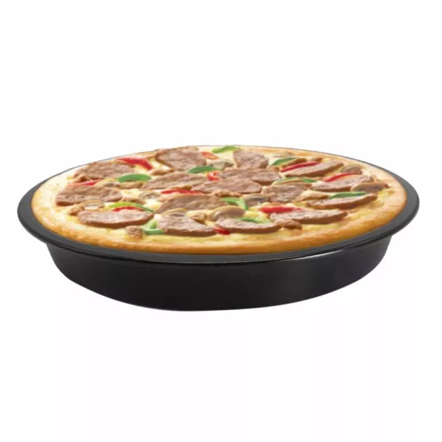 Stampo per torta 10 pollici acciaio al carbonio padella antiaderente per pizza c 3