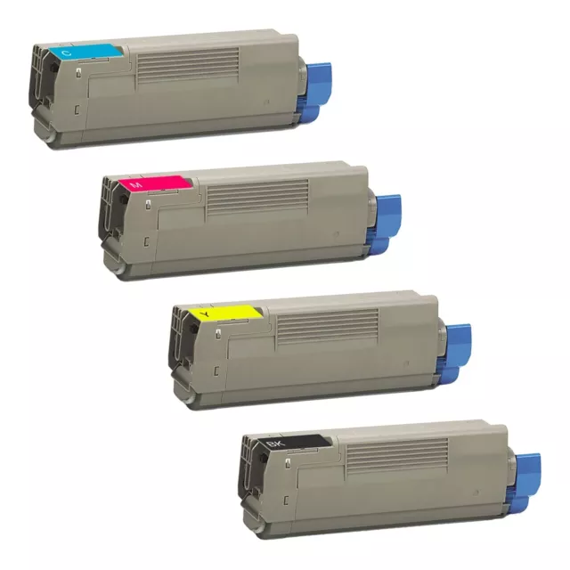 Printer Laser Toner Cartridge 4 Pack/Set - Oki C710/C711 (Mix The Colours)