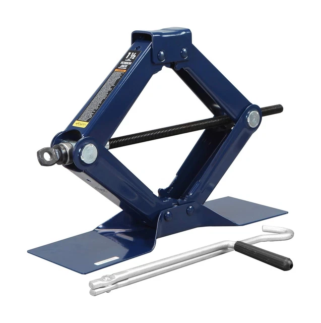 TCE AT10152U Torin Steel Scissor Lift Jack Car Kit, 1.5 Ton (3,000 lb) Capaci...