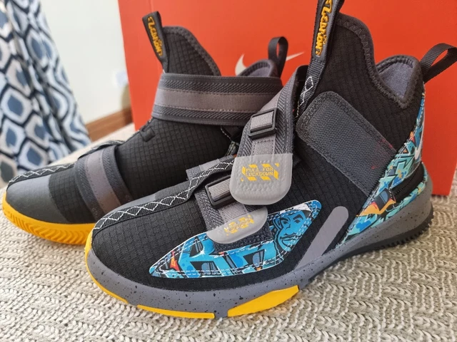 NIKE LEBRON SOLDIER 13 FlyEase PS Kids CQ4644 070 Black UK 11 Kids EU 28.5 New 54.99 PicClick UK