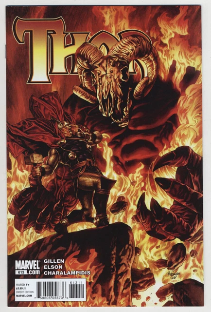 2010 Marvel #613 Thor Volume 1 Direct Edition Near Mint
