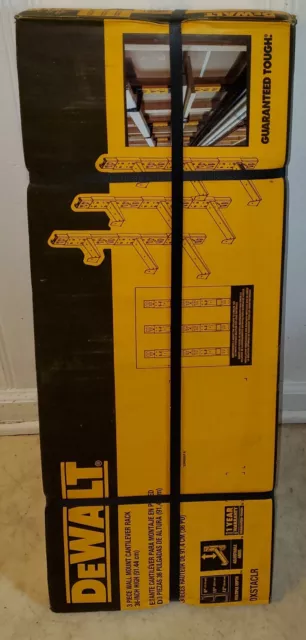 DeWalt 41589 DXSTACLR 3-Piece Wall Mount Cantilever Rack