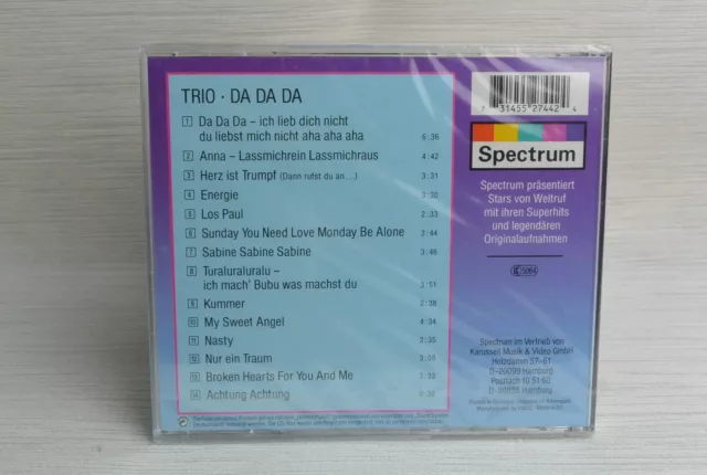 TRIO "DA DA DA" CD NEU | Musik CD | Anna Lassmichrein | Sabine | Energie Kult 2