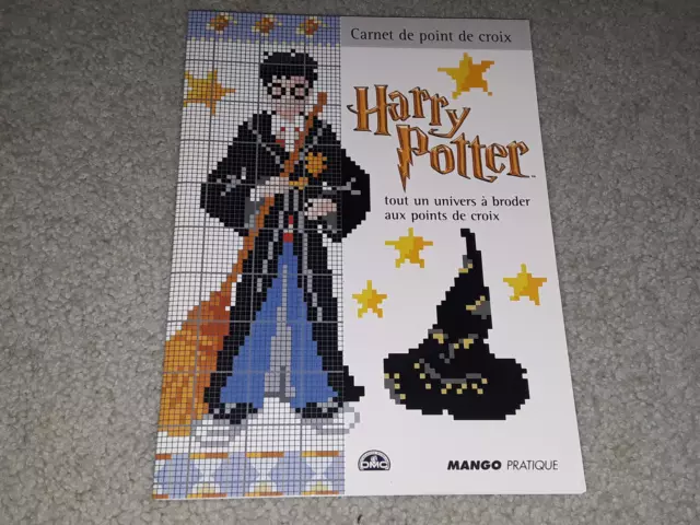 Brand New Rare Harry Potter Cross Stitch Book In French France 2001