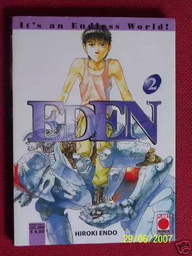 EDEN N° 2 PANINI-PLANET MANGA NUOVO + entra ho DISPONIBILI 1/18 molti numeri