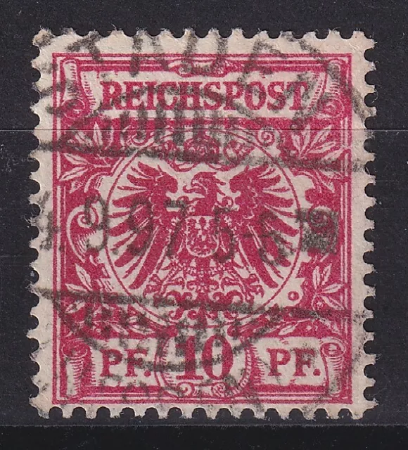 58287) STADEN Hessen OPD Darmstadt Stempel 1897 auf Mi.-Nr. 47