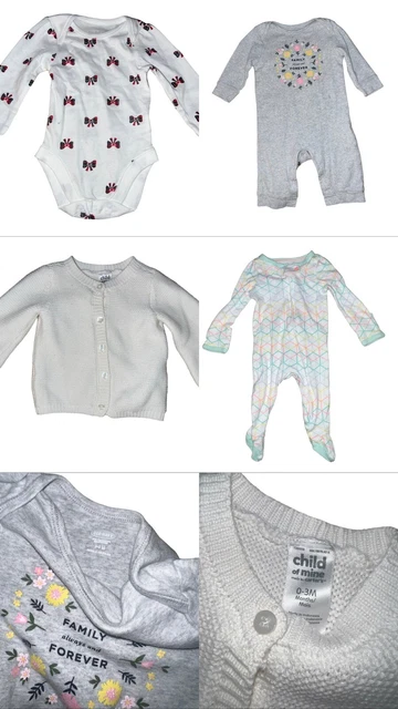 Baby Girl Infant Clothes Mixed 0-6 Months 3 6 (12) Pc Lot