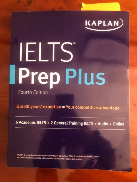 IELTS Prep Plus: 6 Academic IELTS + 2 General IELTS + Audio + Online
