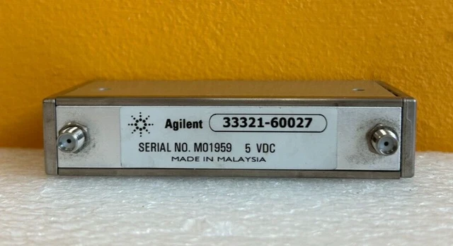 HP 33321-60027 DC to 4 GHz, 70 dB, SMA (F-F), Programmable Attenuator. Tested!