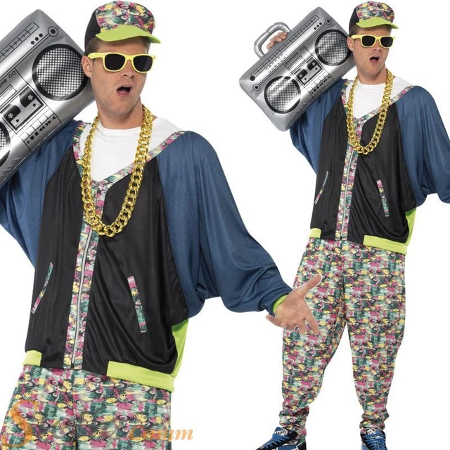 MENS 80S 90S Hip Hop Star Rapper Vanilla Ice Fancy Dress Costume Adult Outfit £25.99 - PicClick UK Mens 80S 90S Hip Hop Star Rapper Vanilla Ice Fancy Dress Costume Adult Outfit £25.99 - Picclick Uk