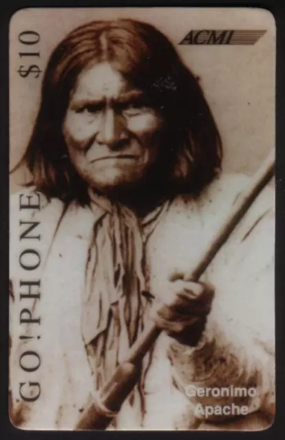 Geronimo - Apache (Indien Séries Par Acmi ) Téléphone Carte