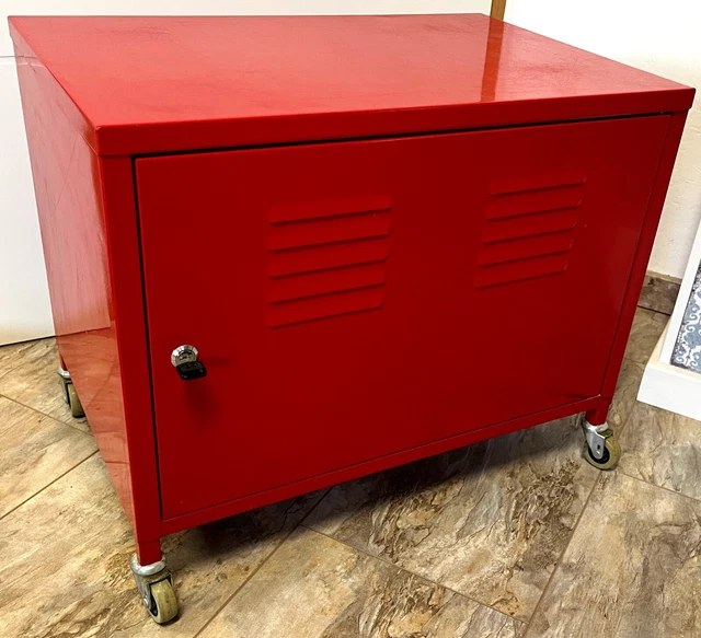 IKEA PS STAHLCONTAINER Schrank mit Rollen B 60 T 40 H 50 cm EUR 30,00