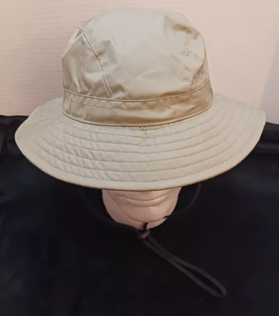 Eddie Bauer Adult Army Green WeatherEdge Bucket Hat Camping Fishing Nylon L/XL