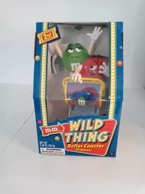 M&M's Wild Thing Roller-Coaster Candy Dispenser Second Ed 2002