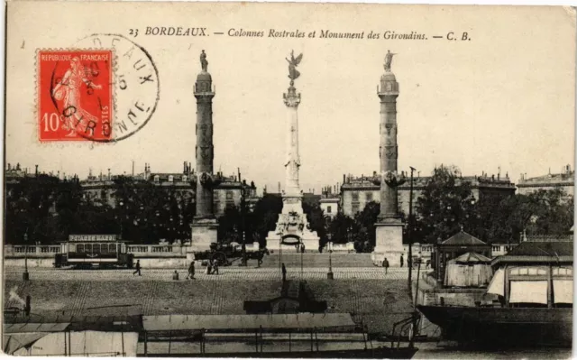 CPA BORDEAUX - Rostal Columns and Monument des Girondins (229890)